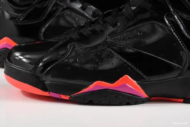 HYPE Retro 313358-006 7 Air Jordan Black Patent 0523